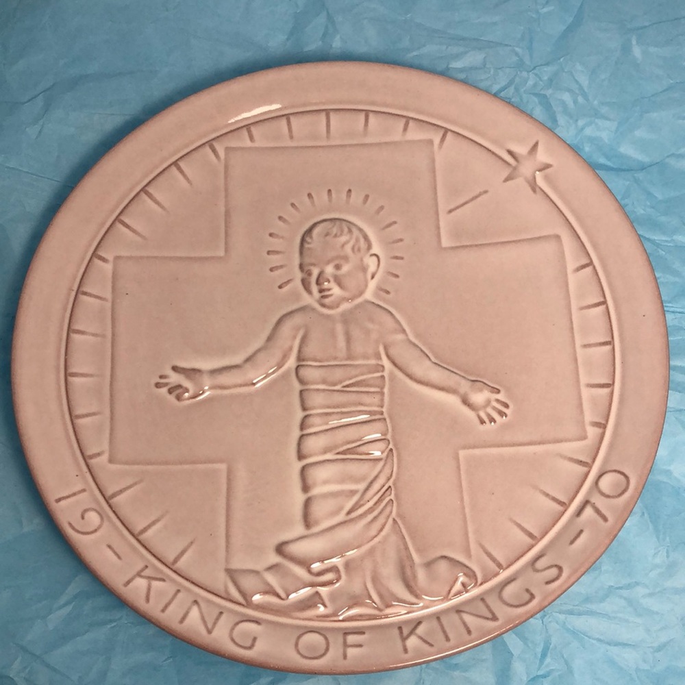 Vintage Frankoma Pottery Christmas 1970